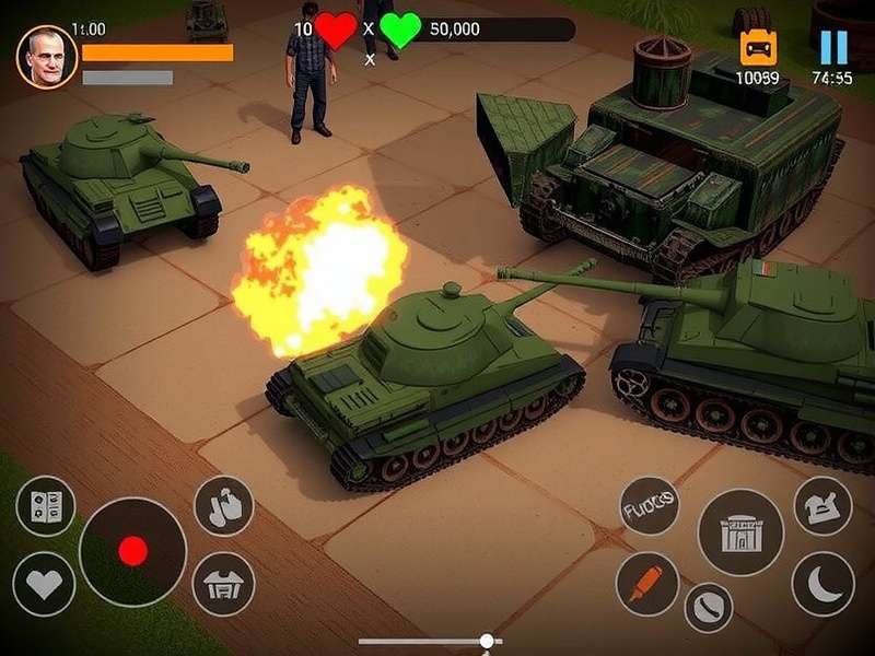 Delhi Tank Dominion Gameplay Screenshot
